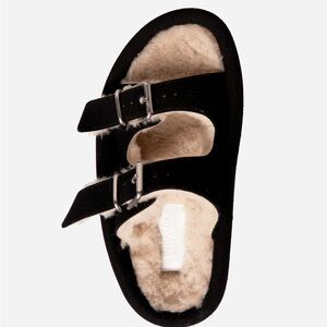 Maison Margiela Shearling Slides